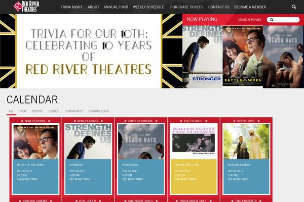 Redriver theme site design template sample