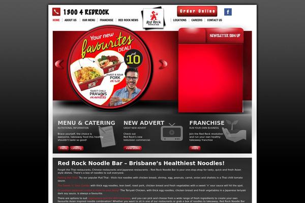 redrocknoodlebar.com.au site used Redrock