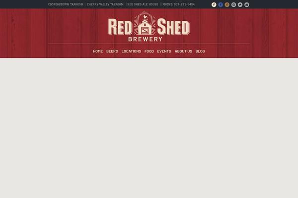 redshedbrewing.com site used Porter-pub-child