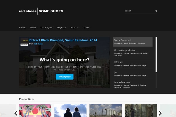Synch theme site design template sample