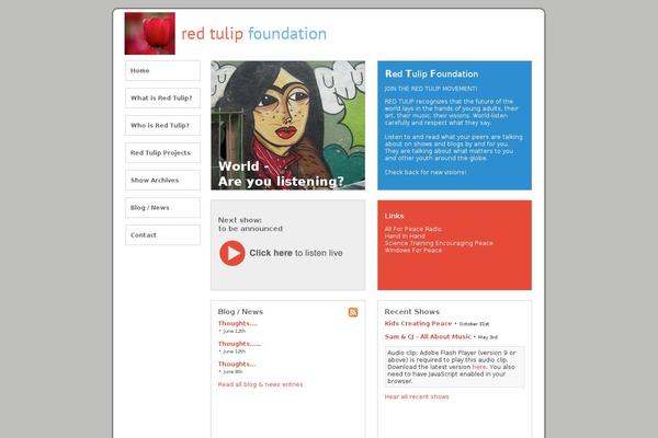 redtulipfoundation.org site used Earthtoparents
