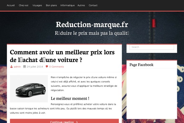reduction-marque.fr site used Alétheia