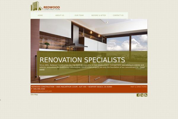 redwoodconst.com site used Pale-skyline