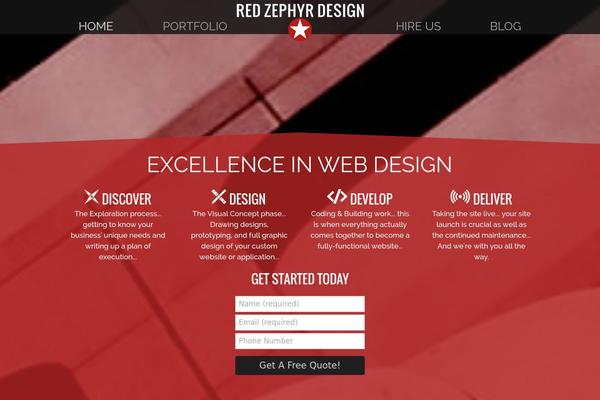 redzephyrdesign.com site used Rz-theme-2