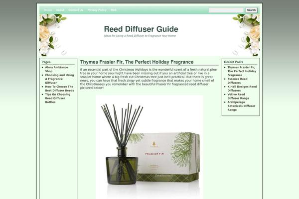 Weaver theme site design template sample