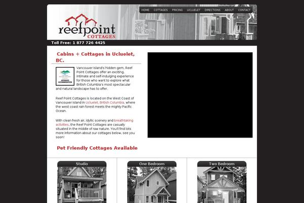 reefpointcottages.com site used Rpctheme