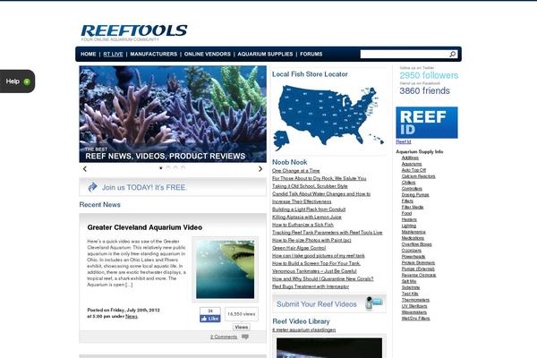reeftools.com site used Reeftools