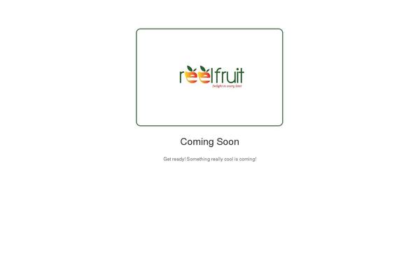 reelfruit.com site used Minimalist-plus