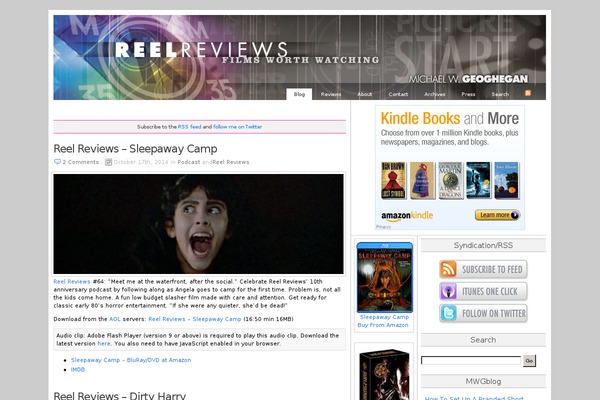 reelreviewsradio.com site used Mwgblog