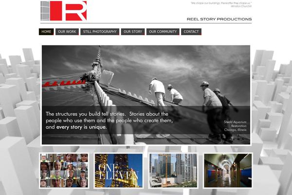 Parabola theme site design template sample