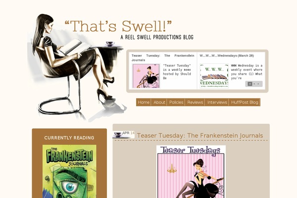 reelswellblog.com site used Julie