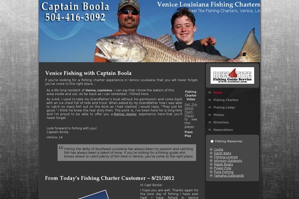 Site using FLV Embed plugin