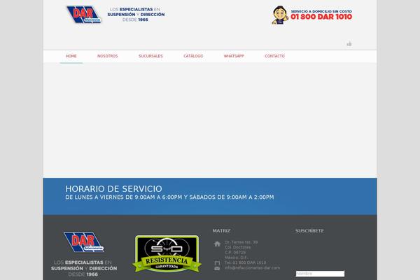 refaccionarias-dar.com site used Dar