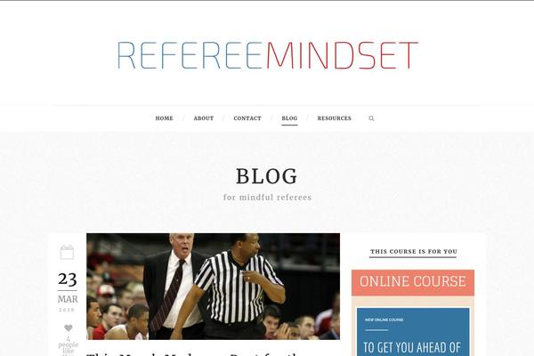 refereemindset.com site used Simplearticle-v1-02