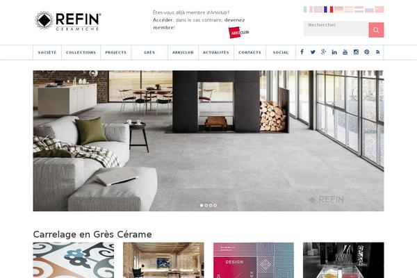 refin-gres-cerame.com site used Refin