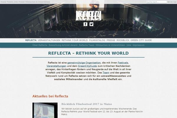 reflecta.org site used Reflecta