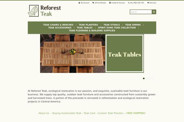reforestteak.com site used Reforest_teak