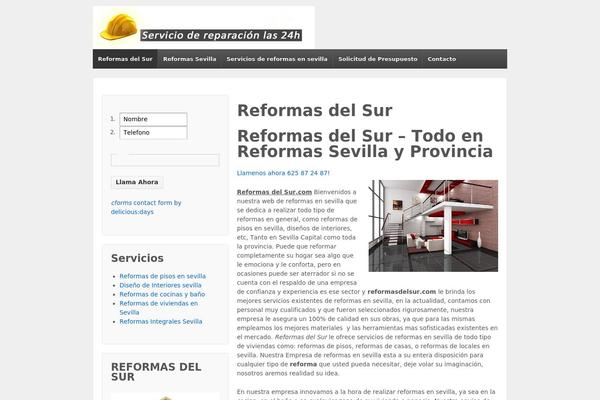 Responsive theme site design template sample