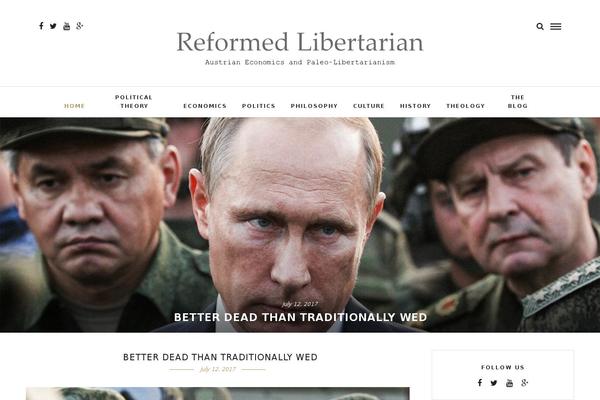 reformedlibertarian.com site used Simclick
