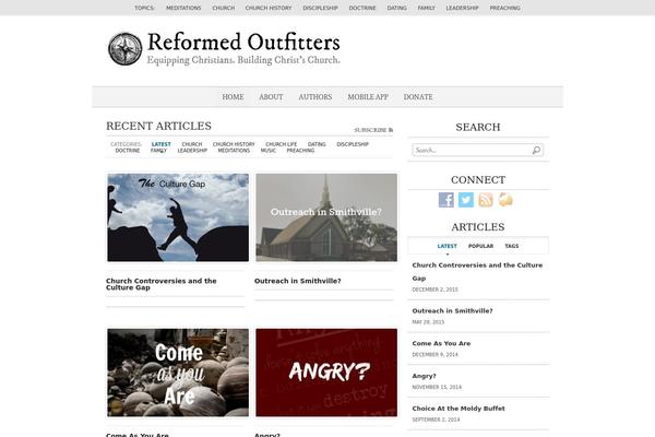 reformedoutfitters.com site used Editorial