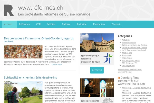 reformes.ch site used Reformes