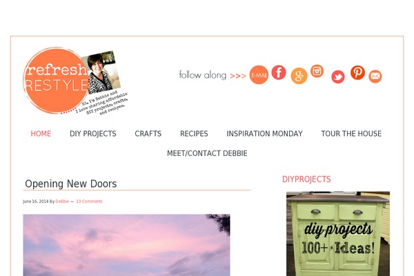 GeneratePress theme site design template sample