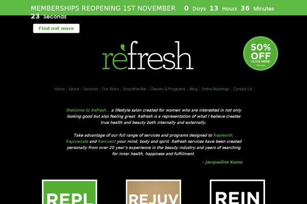 refreshsalonsaustralia.com.au site used Refreshsalon