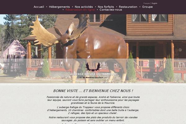 Custom theme site design template sample