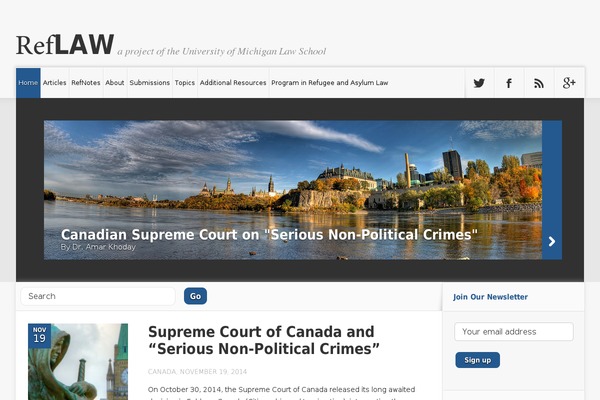 refugeecaselaw.org site used Reflaw