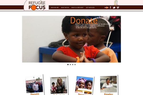 refugeefocus.org site used Twentytwelve-ref