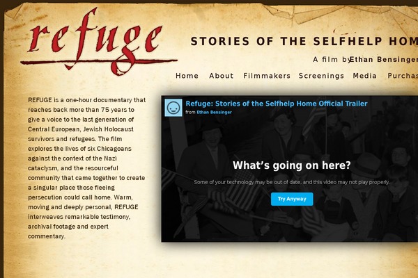 refugestories.com site used Stories