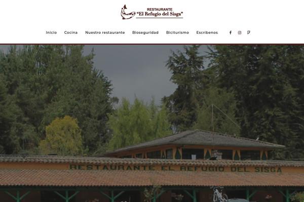 Site using Qode-restaurant plugin