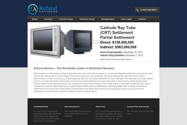 refundadvisors.com site used Untiled