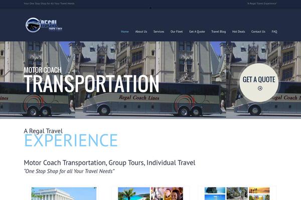 regalcoachlines.com site used Appictheme2