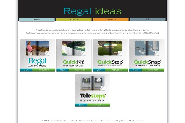 regalideas.com site used Regaltheme
