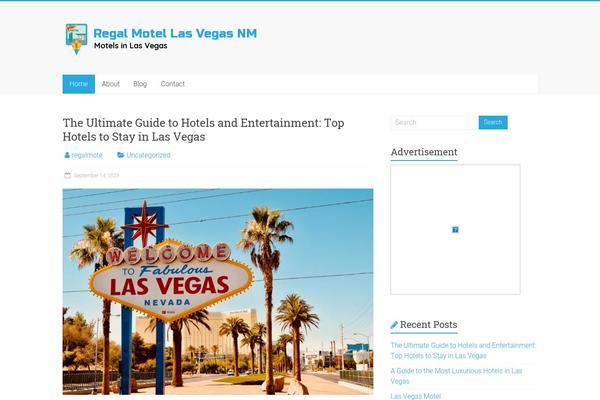 Accelerate theme site design template sample