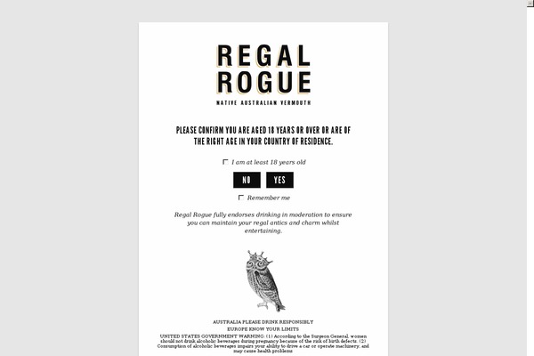 Regal theme site design template sample