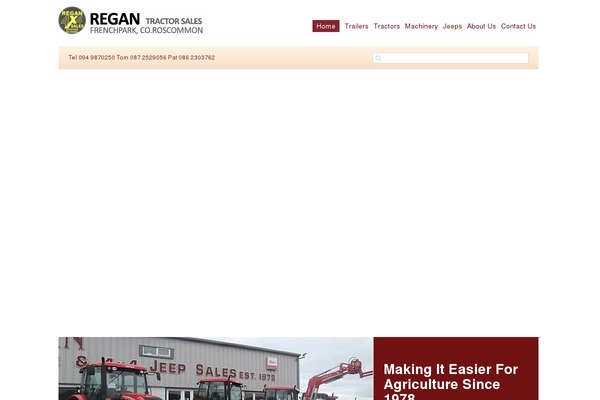 regan.ie site used Businessid-wp