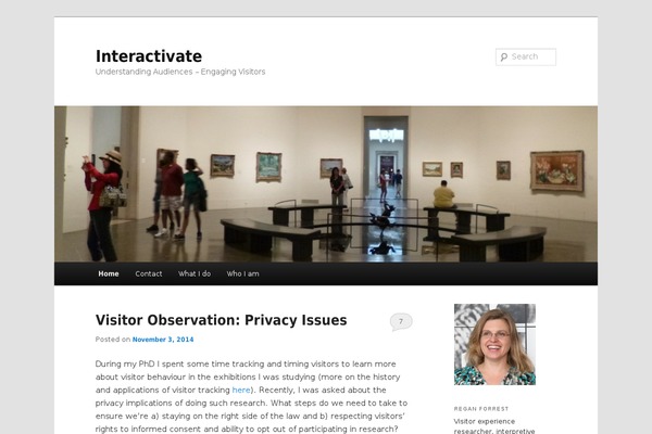 Twenty Eleven theme site design template sample