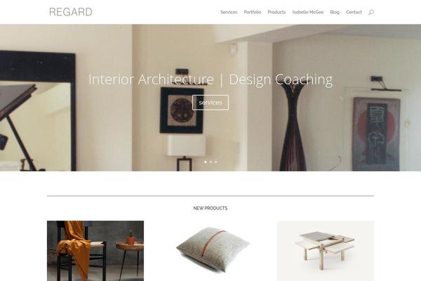 Divi theme site design template sample