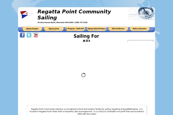 regattapoint.org site used Regattapoint