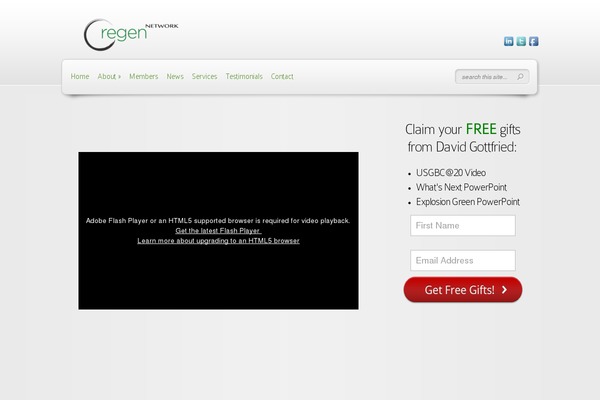 regen-net.com site used Upeo