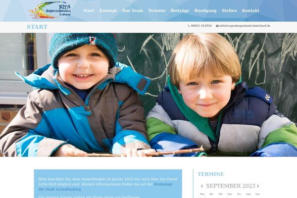 KLEO Child theme site design template sample