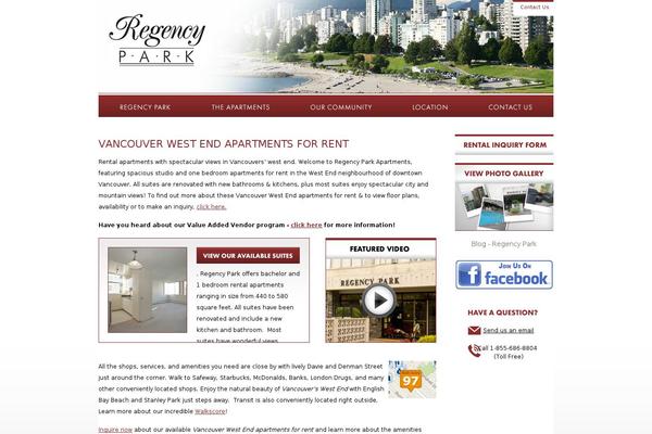 regencyparkapartment.com site used Parkroyal