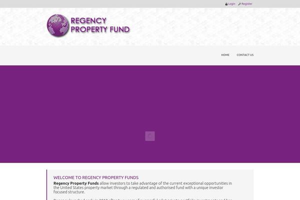 regencypropertyfund.com site used Regency