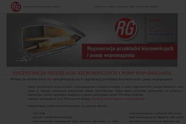 regeneracja-maglownic.pl site used Thiago