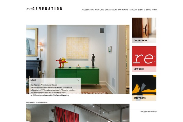 regeneration theme websites examples