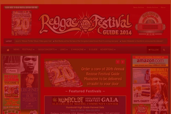 reggaefestivalguide.com site used Muzak