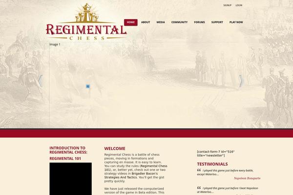 regimentalchess.com site used Theme1948