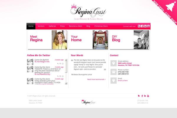 reginagust.com site used Reginagust